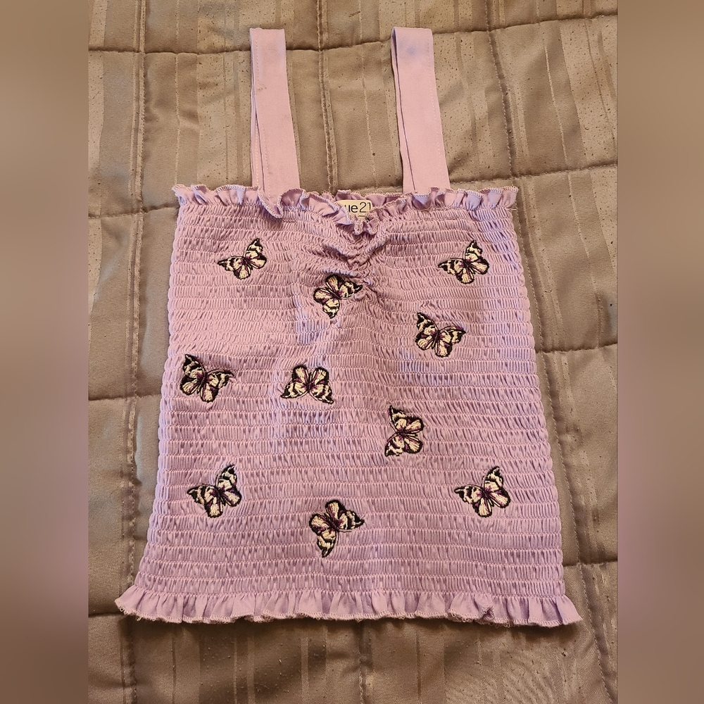 Butterfly tank top